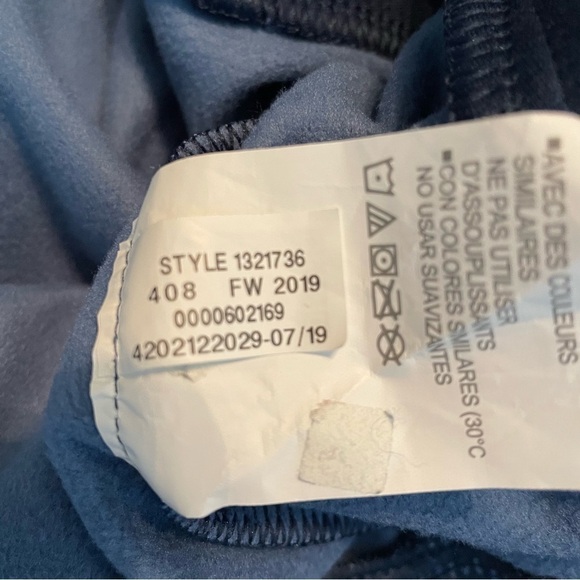 Under Armour Unisex Multi Blue Toned Camo Hoodie with Kangaroo Pocket - Picture 14 of 14